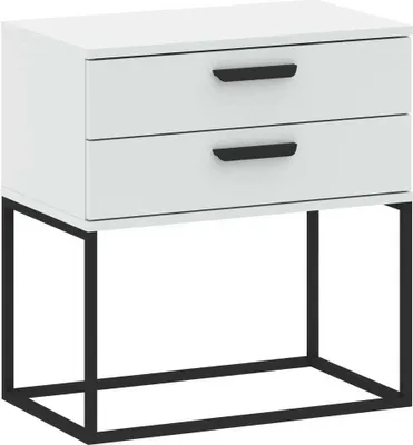 Immagine prodotto di Comodino con cassetti MARETA 5 - bianco