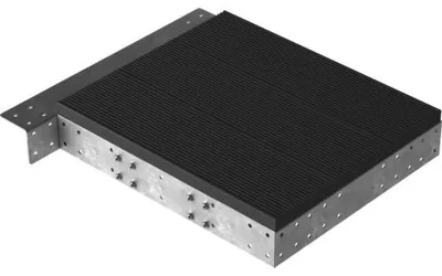 Produktbild von Pertura Zwischenpodest für Treppe Tallis inkl. Stufenauflage Trimax anthrazit 100x88 cm