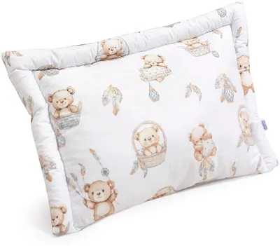 Produktbild von Boho Bears & Cappuccino Soft Velvet Doppelseitiges Kinderkissen 40 x 60cm