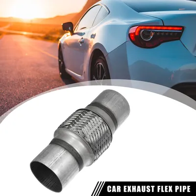 Image de Échappement Flex Tuyau avec Soudure Extension Tuyau pour Voiture 2.5"x4"x8"