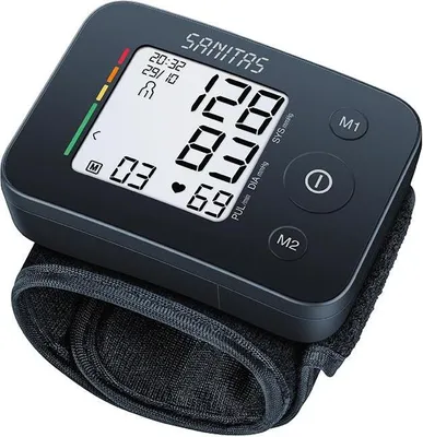 Produktbild von SANITAS Digitales Handgelenk-Blutdruckmessgerät SBC 30, vollautomatische oszillo