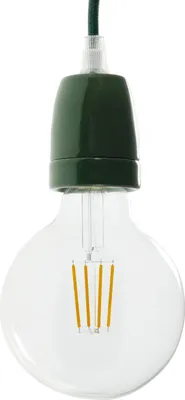 Image de Kit de douille E27 Creative-Cables en porcelaine - Vert