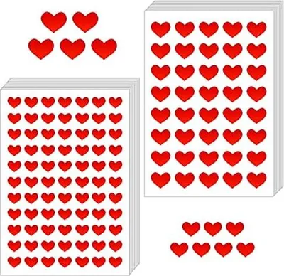 Produktbild von Herz-Aufkleber (1404Stück) - DIY-Deko, für Valentinstag & Hochzeit