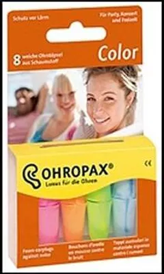 Produktbild von OHROPAX® Color Ohrstöpsel 35 dB Schaumstoff, 8 St.