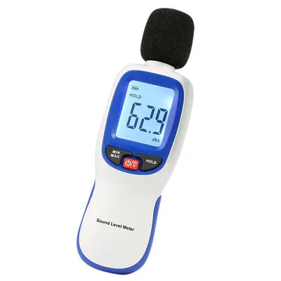 Produktbild von Bluetooth Schallpegelmesser, tragbares Schallmessgerät 30–130 dBA, mit Datenaufzeichnung und Smartphone-App-Kompatibilität