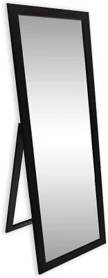 Zdjęcie produktu dla Lustro stojące, wymiary: 130 x 40 cm lub 40 x 130 cm. Idealne do sypialni, salonu, przedpokoju i garderoby. Prostokątne. Dostępne w 4 kolorach, w tym matowa czerń