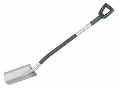 CELLFAST Spaten ERGO™ mit ergonomischem Stiel 123 cm und Fußstütze