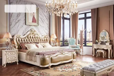 Immagine prodotto di Set di camere da letto Classic Designer Luxury 8 pezzi JVmoebel