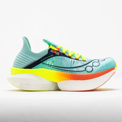 Immagine prodotto di Scarpe da corsa unisex Saucony Endorphin Elite 2, colore splash/fire, taglia 46