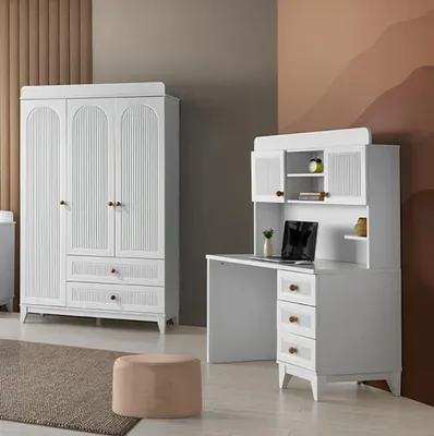 Immagine prodotto di Set di armadi e scrivanie ideale per una moderna camera dei bambini