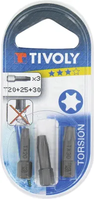 Produktbild von Torx-Schraubendreherkopf S2 T30 X25mm - Tivoly