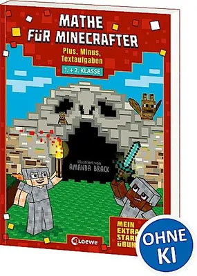 Immagine prodotto di Mathe für Minecrafter - Mein extrastarkes Übungsbuch