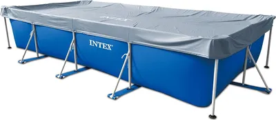 Produktbild von Intex 58968 Abdeckplane für Schwimmbecken, rechteckig, 4,50 m