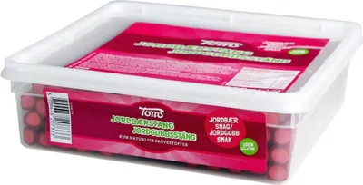 Produktbild von Toms Jordbær Stange 50St 1,25 kg