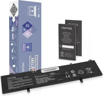 Obrázek produktu pro Baterie B31N1707 pro notebooky Asus VivoBook F411U, F411UF, K501U, S410U, S410UF a S410UA