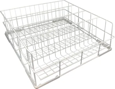 Produktbild von MORLEOS Spülkorb Gläserspülkorb 500x500 mm Draht 4 Reihen Drahtgitterkorb Gastro NEU