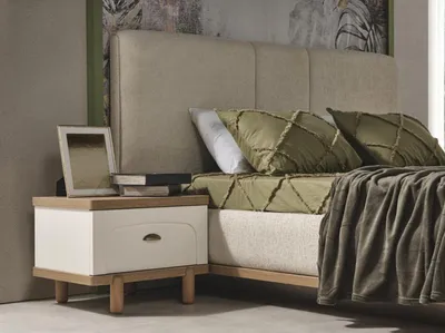 Produktbild von Schlafzimmer Sets Komplette Einrichtung Nachttische Bett Kleiderschrank 4tlg.