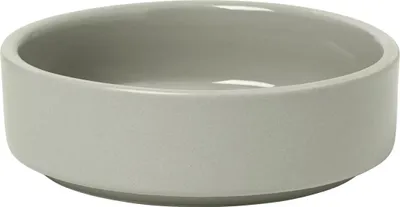 Immagine prodotto di Ciotola Blomus Pilar, piatto, ciotola, stoviglie, ceramica, Mirage Grey, 10 cm, 63986