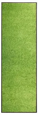 Productafbeelding van Wasbare Antislip Deurmat in Groen, 60 x 180 cm