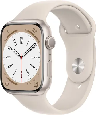 Immagine prodotto di Apple Watch Serie 8, OLED, Touchscreen, 32 GB, WLAN, GPS, 32 g