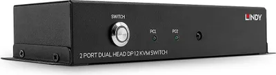 Produktbild von Lindy KVM-/Audio-/USB-Switch - 2 x KVM/Audio/USB