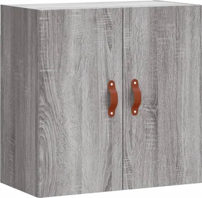Obrázok produktu pre vidaXL nástenná skrinka Grey Sonoma 60x31x60 cm Drevo Materiál