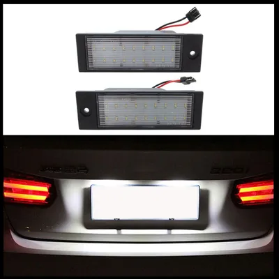 Für Hyundai Tucson 2015- / i40 2012- LED PREMIUM Kennzeichenbeleuchtung in der Farbe von GOLDCAR
