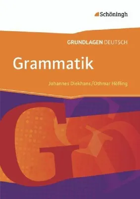 Produktbild von Grundlagen Deutsch. Grammatik. Neubearbeitung