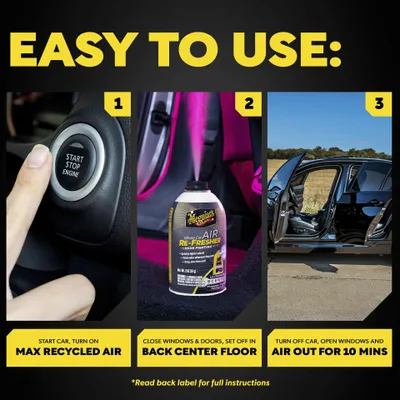 Image de Meguiar's G260102EU - Rafraîchisseur d'air pour toute la voiture