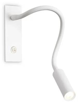 Produktbild von Modern Applique I Metall Weiß Led 3W 3000K Warmes Licht