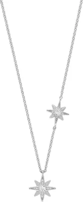 Produktbild von Engelsrufer ERN-2NEWSTAR-ZI Damen Collier Stern 925 Silber weiß 44 cm