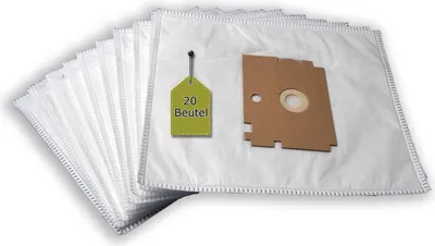 Produktbild von 20 Staubsaugerbeutel kompatibel mit ROWENTA RS 005... 099 Dymbo + 4 Mikro-Filter