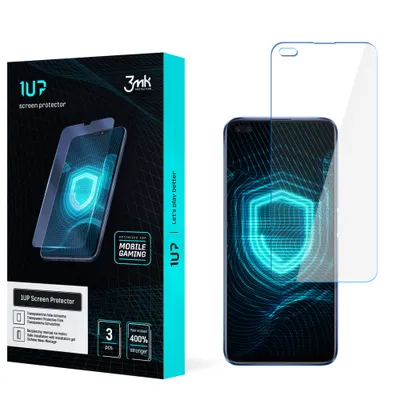 Produktbild von 3mk Display Schutzfolie 1UP für Realme X50 5G transparent Gaming (3 Stück)