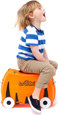 Produktbild von Trunki Wheeled Koffer, Tiger Tipu, 3-8 Jahre