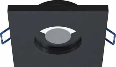 Imagen del producto de Lámpara empotrada LED Labs BONA para bombillas GU10, marco cuadrado, IP44, diámetro 60 mm, color