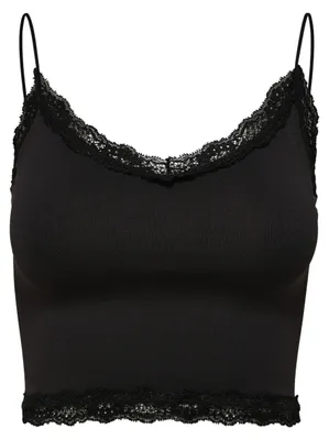 Produktbild von ONLY 15190175, Erwachsener, Weiblich, Schwarz, Einfarbig, S/M, V-Ausschnitt
