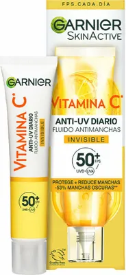 Produktbild von Garnier Skinactive Vitamina C Fluido Antimanchas Spf50 40ml