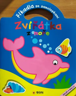 Obrázek produktu pro Říkadla se samolepkami - Zvířátka z moře