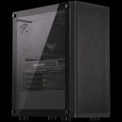 Produktbild von ENDORFY Ventum 200 Air, Tower, PC, Schwarz, ATX, micro ATX, Mini-ITX, 16,1 cm, 31,5 cm