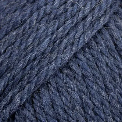 Produktbild von Drops Alaska Wolle 37 Dunkelblau 100% Reine Wolle, 70m, Filzbar, Worsted Stärke, Handwäsche