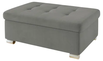 Produktbild von MIRJAN24 Polsterhocker Niko Groß, Stilvoll Sitzhocker vom Hersteller, Moderne Hocker (Farbe: Polo 894)