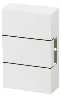 Produktbild von Heidemann Zweiklang-Gong Ibis 8V reinweiß