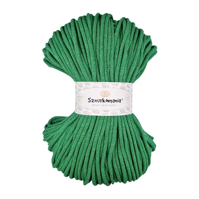 Produktbild von Baumwollkordel mit einem Kern 5mm 100m, Makrameegarn, Makrameekordel, Häkelkordel, Makrameekordel, Naturgarn, 5mm Kordel, geflochtene Baumwollkordel