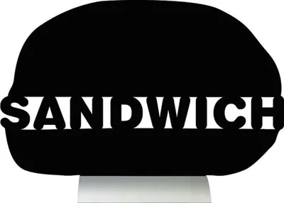 Produktbild von Securit Desk Marker Board SANDWICH mit Marker, Aluminiumständer