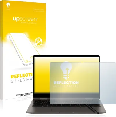 Produktbild von upscreen Schutzfolie für Samsung Galaxy Book3 360 13" Displayschutz Displayschutzfolie Folie Matt Entspiegelungsfolie