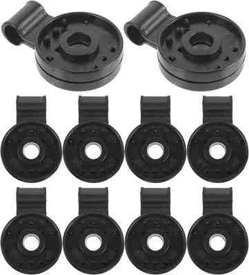 Image de 20 clips en plastique pour filets de jardin, conçus pour fixer les filets d'ombrage aux serres, fabriqués en PP durable pour une utilisation en jardinage
