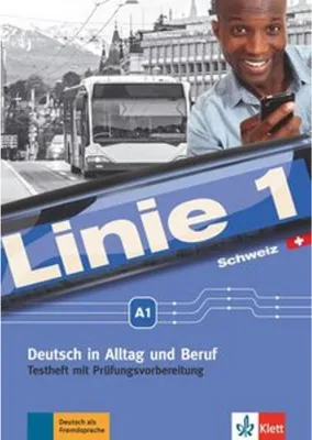 Produktbild von Linie 1 - Testheft mit Prüfungsvorbereitung A1 mit Audio-CD