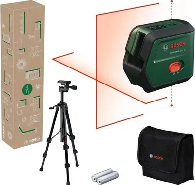Zdjęcie produktu dla Bosch UniversalLevel 2 Linienlaser - Rot + Set