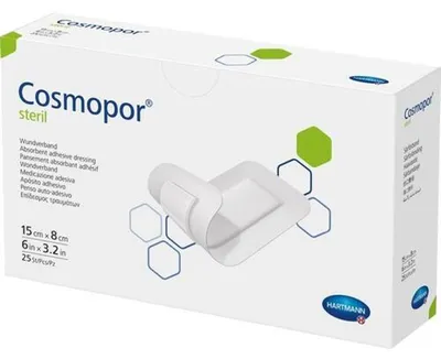 Productafbeelding van COSMOPOR STERIL 15X8CM, 25 St verpakking