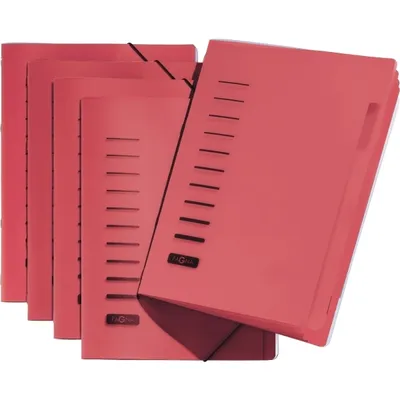 Produktbild von Pagna Ordnungsmappe 6 Fächer rot